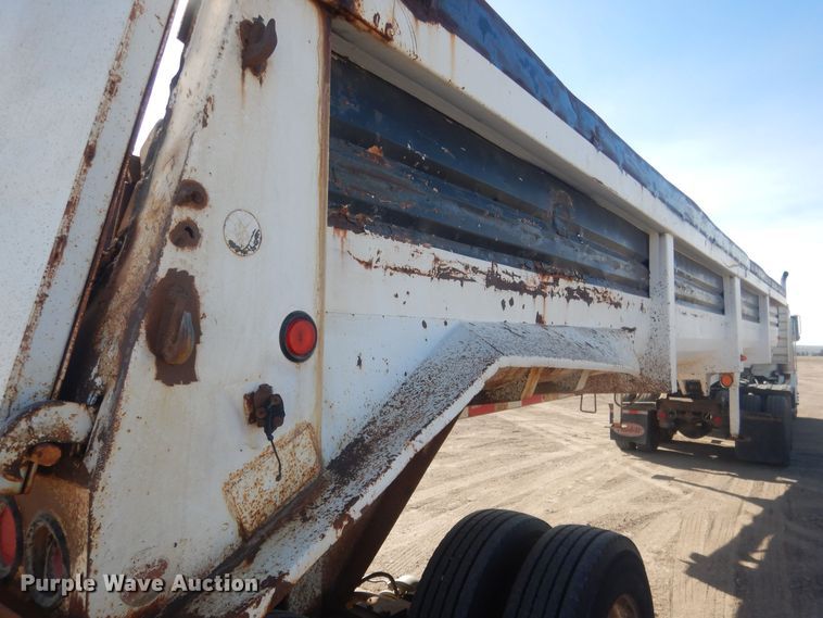 image for item DJ7006 1999 Lufkin  end dump trailer