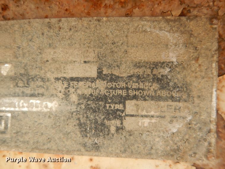 image for item DJ7006 1999 Lufkin  end dump trailer