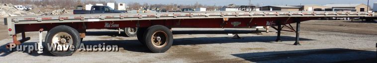 image for item DK5197 1995 Wilson Road Brute  flatbed trailer