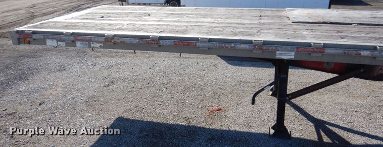 image for item DK5197 1995 Wilson Road Brute  flatbed trailer