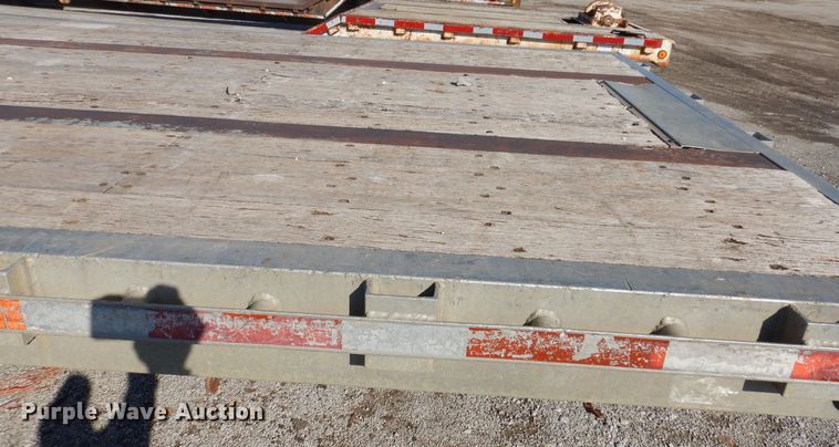 image for item DK5197 1995 Wilson Road Brute  flatbed trailer