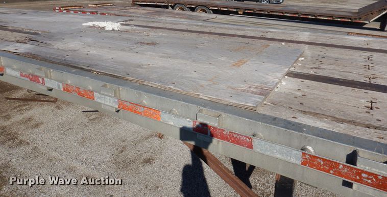 image for item DK5197 1995 Wilson Road Brute  flatbed trailer