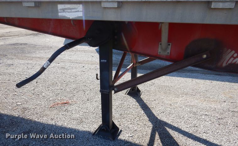 image for item DK5197 1995 Wilson Road Brute  flatbed trailer