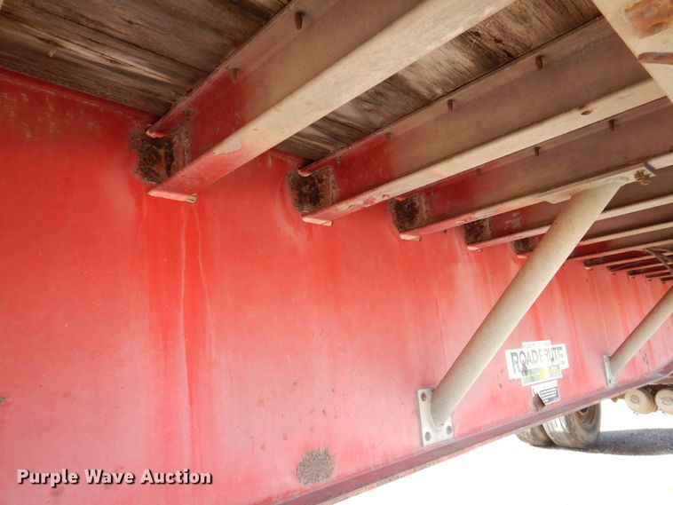 image for item DK5197 1995 Wilson Road Brute  flatbed trailer