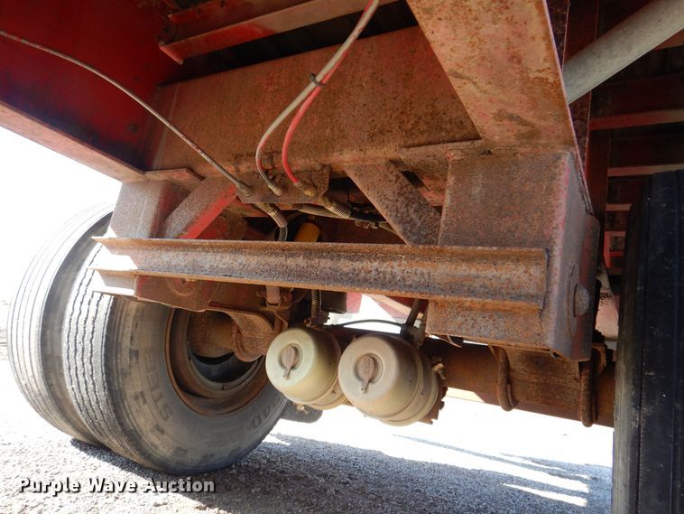 image for item DK5197 1995 Wilson Road Brute  flatbed trailer