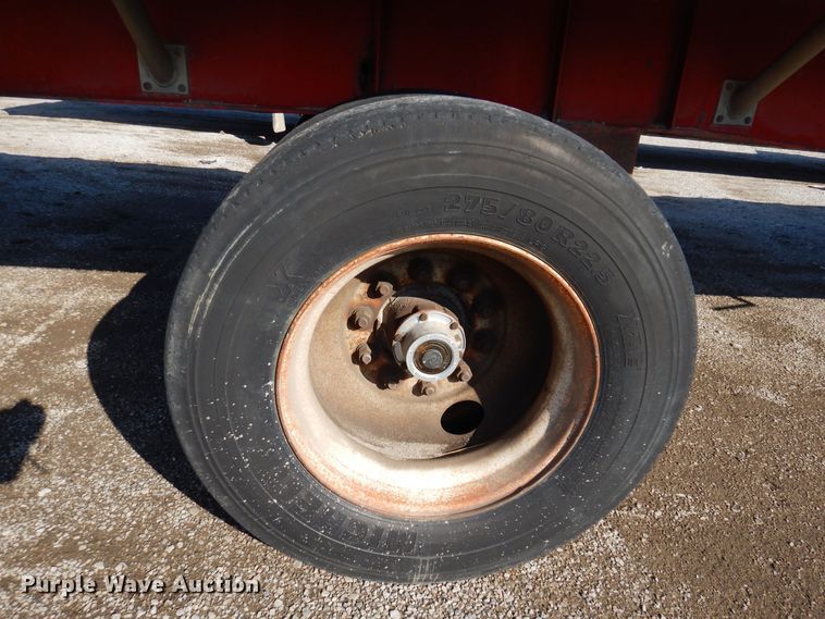 image for item DK5197 1995 Wilson Road Brute  flatbed trailer