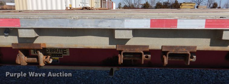 image for item DK5204 1999 Wilson  flatbed trailer