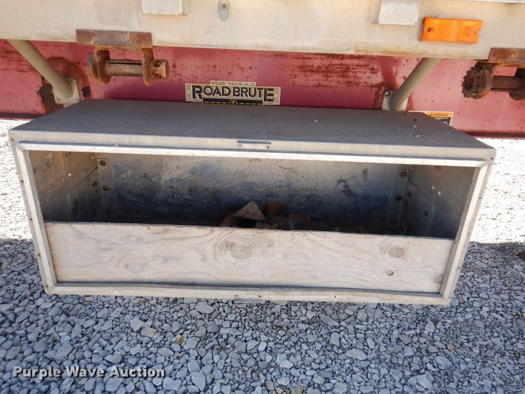 image for item DK5204 1999 Wilson  flatbed trailer