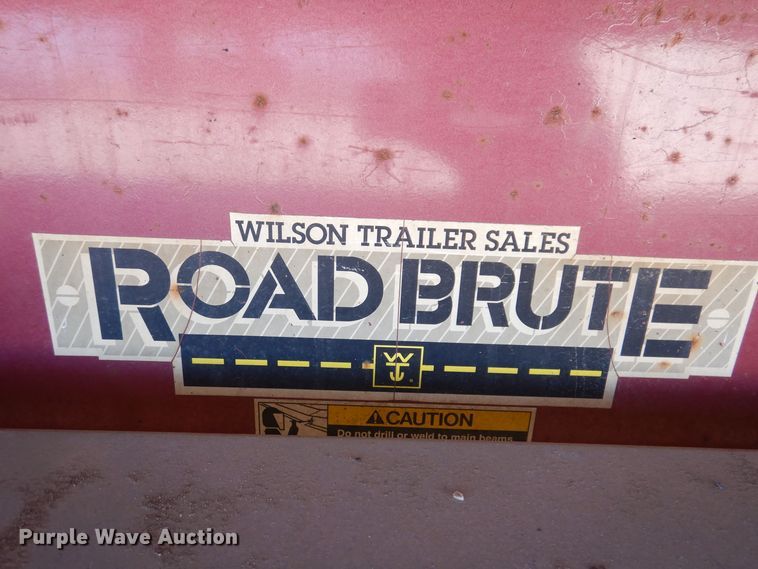 image for item DK5204 1999 Wilson  flatbed trailer