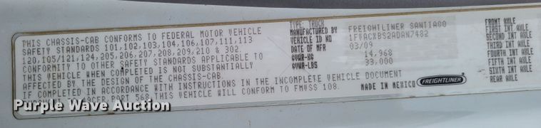 image for item DO3616 2010 Freightliner Business Class M2  bucket truck