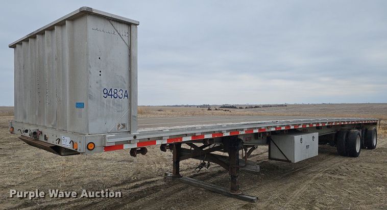 image for item DO4234 1999 Chaparral  flatbed trailer