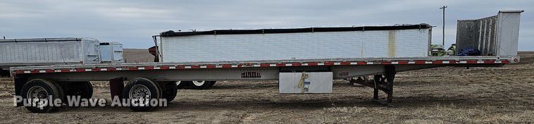 image for item DO4234 1999 Chaparral  flatbed trailer