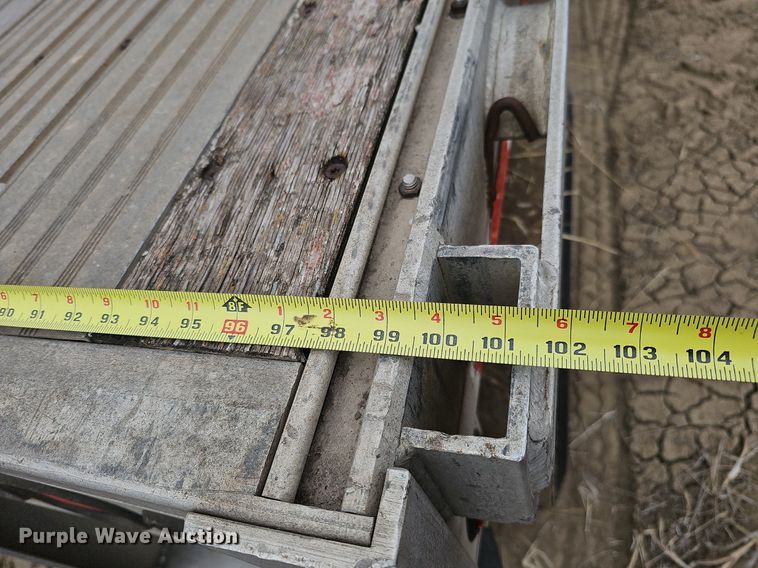 image for item DO4234 1999 Chaparral  flatbed trailer