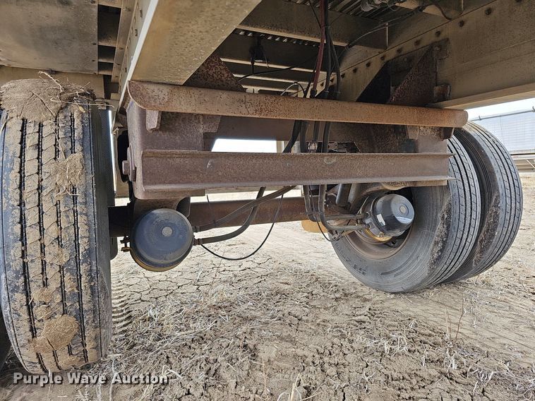 image for item DO4234 1999 Chaparral  flatbed trailer