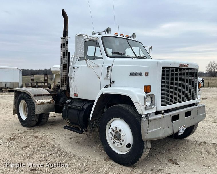 image for item DP0470 1982 GMC Brigadier  semi truck