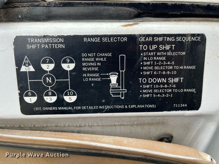 image for item DP0470 1982 GMC Brigadier  semi truck