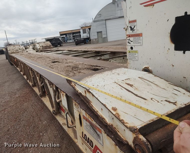 image for item DQ0402 2016 Load King  equipment trailer