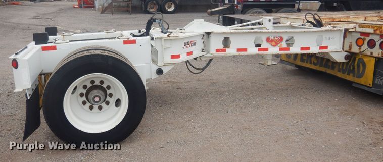 image for item DQ0404 2016 Load King  stinger axle