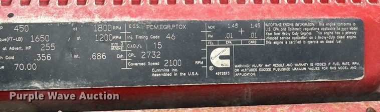 image for item DR6086 2008 Peterbilt 386  semi truck