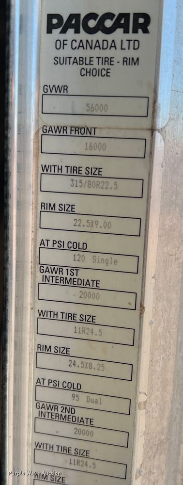 image for item DS2782 2009 Peterbilt 340  fuel / lube truck