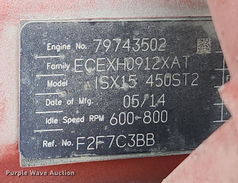 image for item EA9442 2015 International ProStar  semi truck