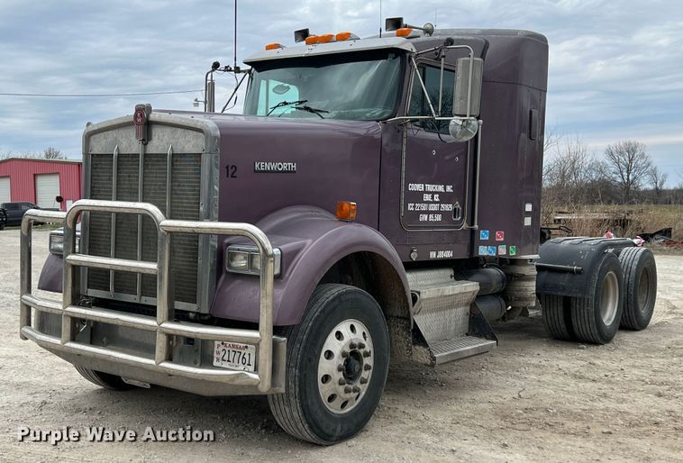 2002 Kenworth W900 For Sale (53284291) from Purple Wave, Inc. [2719] in