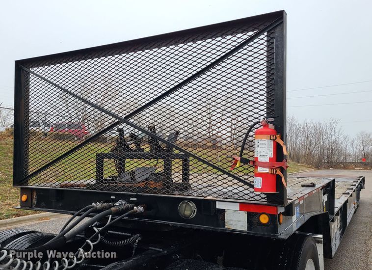 image for item LH9964 2000 Trail-Eze DHT7048  lowboy equipment trailer