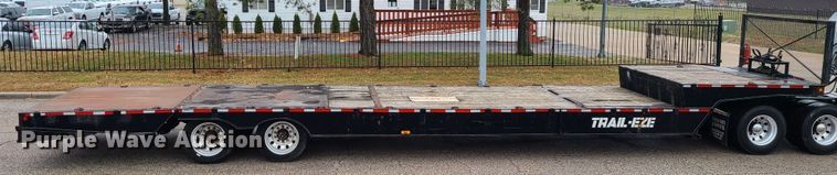 image for item LH9964 2000 Trail-Eze DHT7048  lowboy equipment trailer