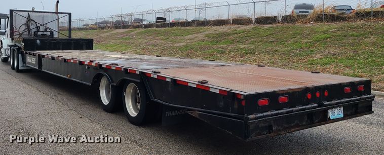 image for item LH9964 2000 Trail-Eze DHT7048  lowboy equipment trailer