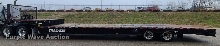 image for item LH9964 2000 Trail-Eze DHT7048  lowboy equipment trailer