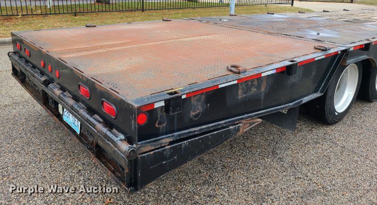 image for item LH9964 2000 Trail-Eze DHT7048  lowboy equipment trailer