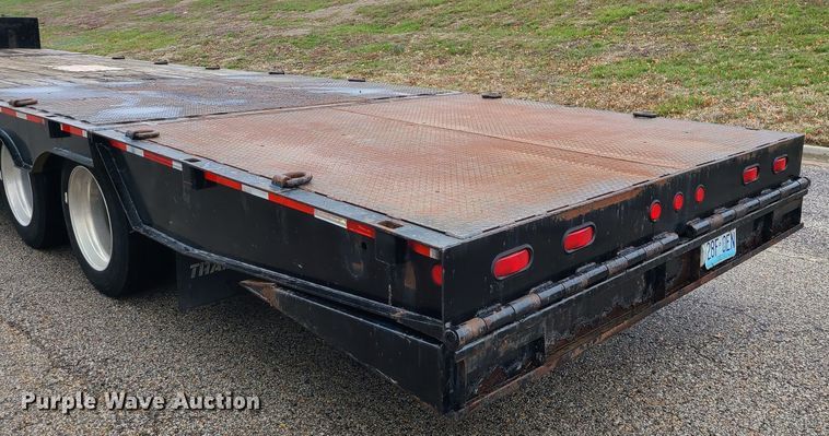 image for item LH9964 2000 Trail-Eze DHT7048  lowboy equipment trailer