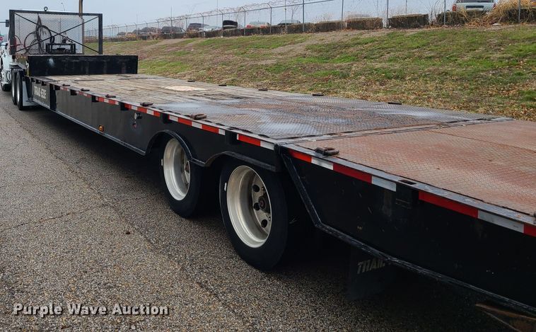 image for item LH9964 2000 Trail-Eze DHT7048  lowboy equipment trailer