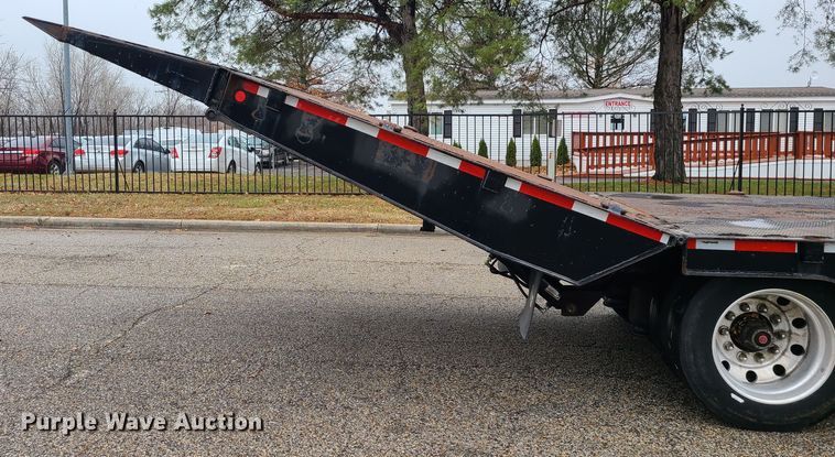 image for item LH9964 2000 Trail-Eze DHT7048  lowboy equipment trailer