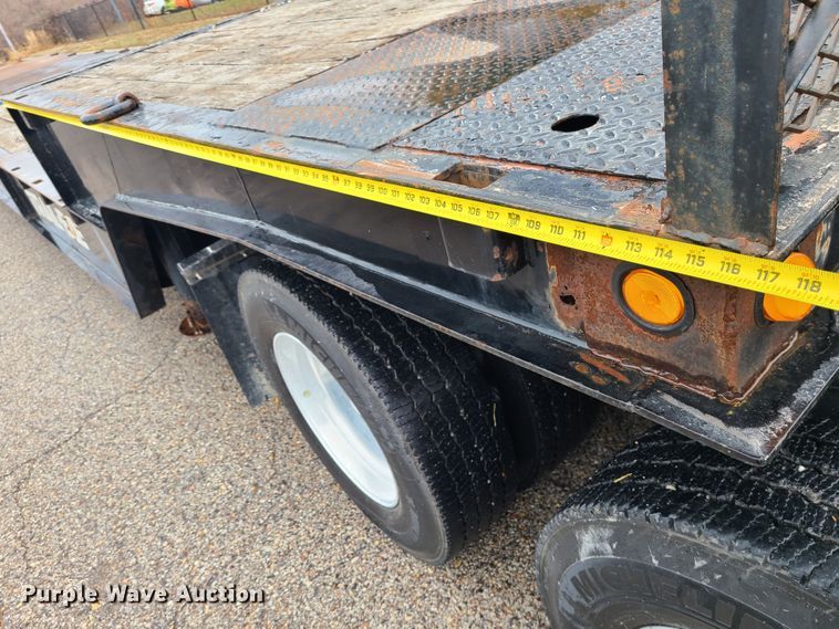 image for item LH9964 2000 Trail-Eze DHT7048  lowboy equipment trailer