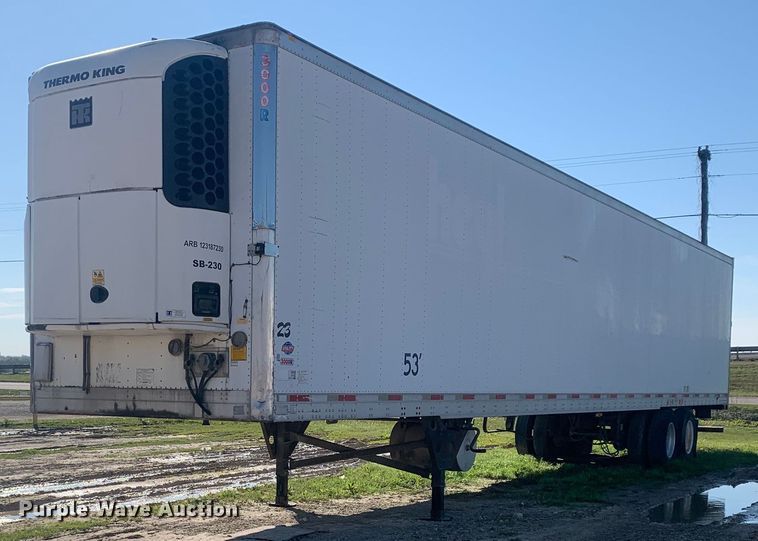 image for item LI9117 2007 Utility Trailer VS2RA  refrigerated van trailer