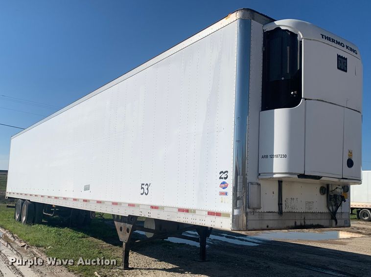 image for item LI9117 2007 Utility Trailer VS2RA  refrigerated van trailer