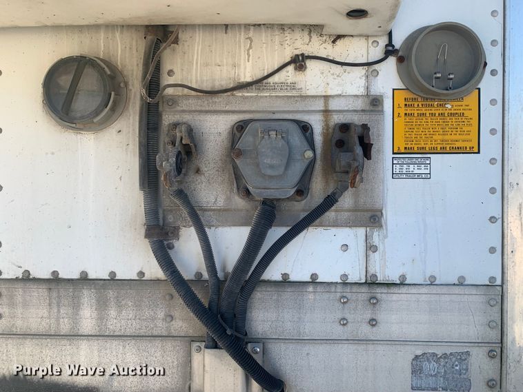 image for item LI9117 2007 Utility Trailer VS2RA  refrigerated van trailer