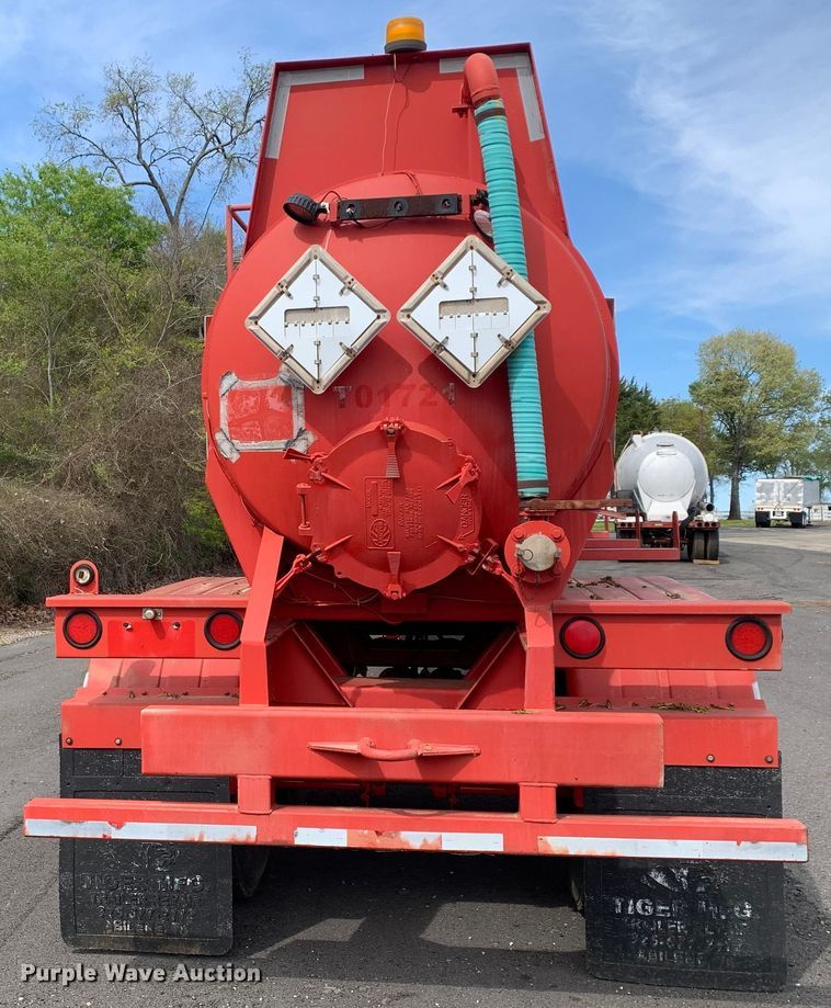 image for item LI9134 2009 Tiger Manufacturing  gel slurry tank trailer