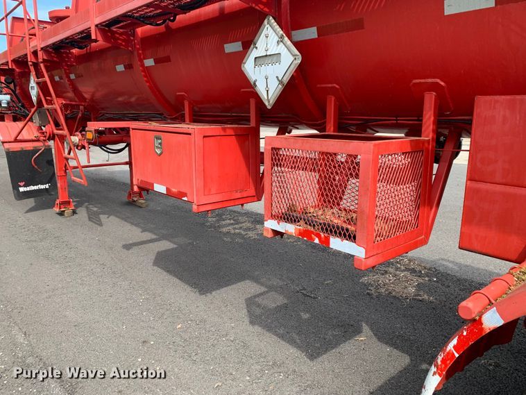 image for item LI9134 2009 Tiger Manufacturing  gel slurry tank trailer