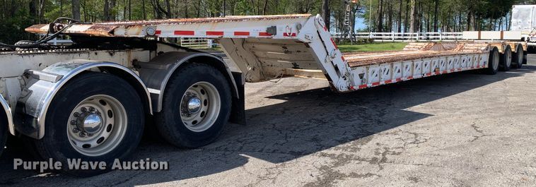 image for item LI9136 1996 Load  lowboy equipment trailer