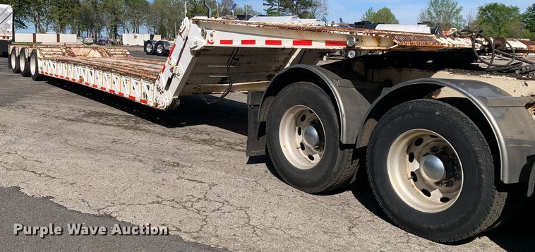 image for item LI9136 1996 Load  lowboy equipment trailer