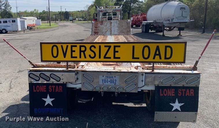 image for item LI9136 1996 Load  lowboy equipment trailer