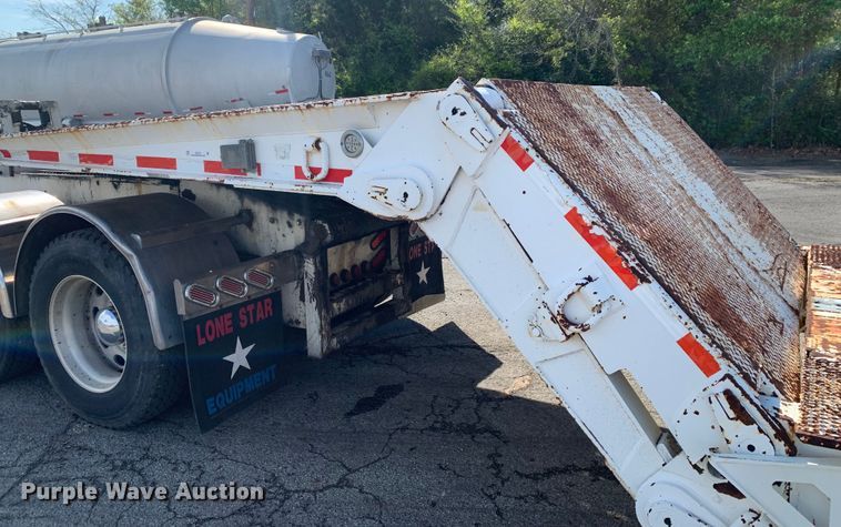 image for item LI9136 1996 Load  lowboy equipment trailer