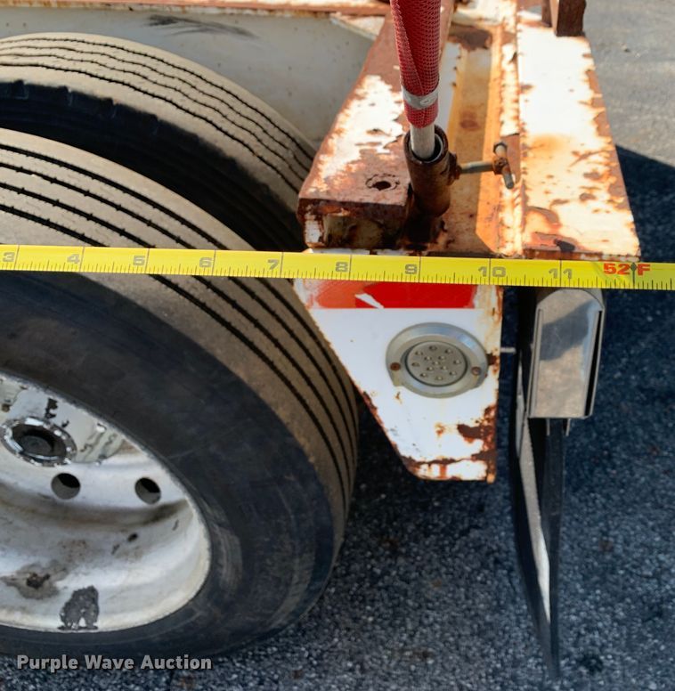 image for item LI9136 1996 Load  lowboy equipment trailer