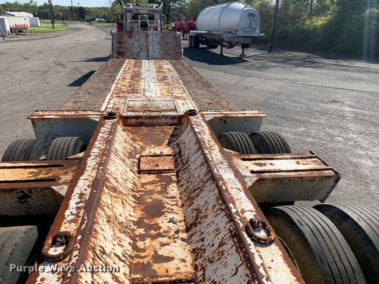 image for item LI9136 1996 Load  lowboy equipment trailer