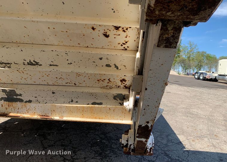 image for item LI9136 1996 Load  lowboy equipment trailer