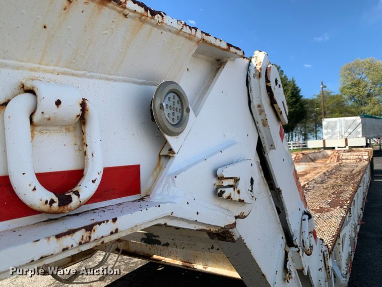 image for item LI9136 1996 Load  lowboy equipment trailer