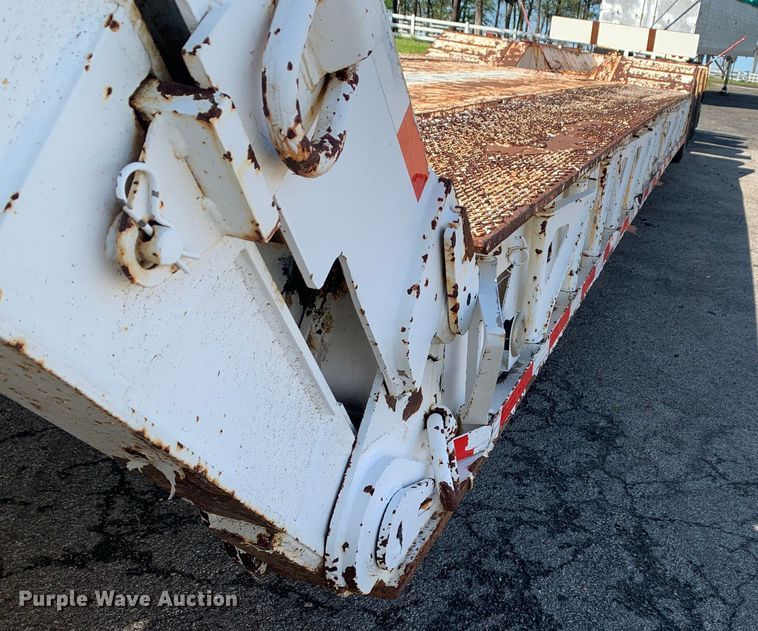 image for item LI9136 1996 Load  lowboy equipment trailer