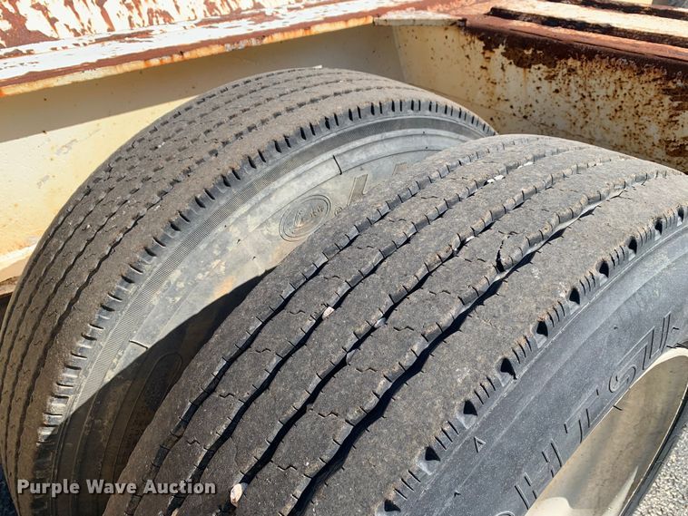 image for item LI9136 1996 Load  lowboy equipment trailer